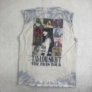 Taylor Swift The Eras Tour Tie-Dye Sleeveless Tank Top Shirt Size Small‎